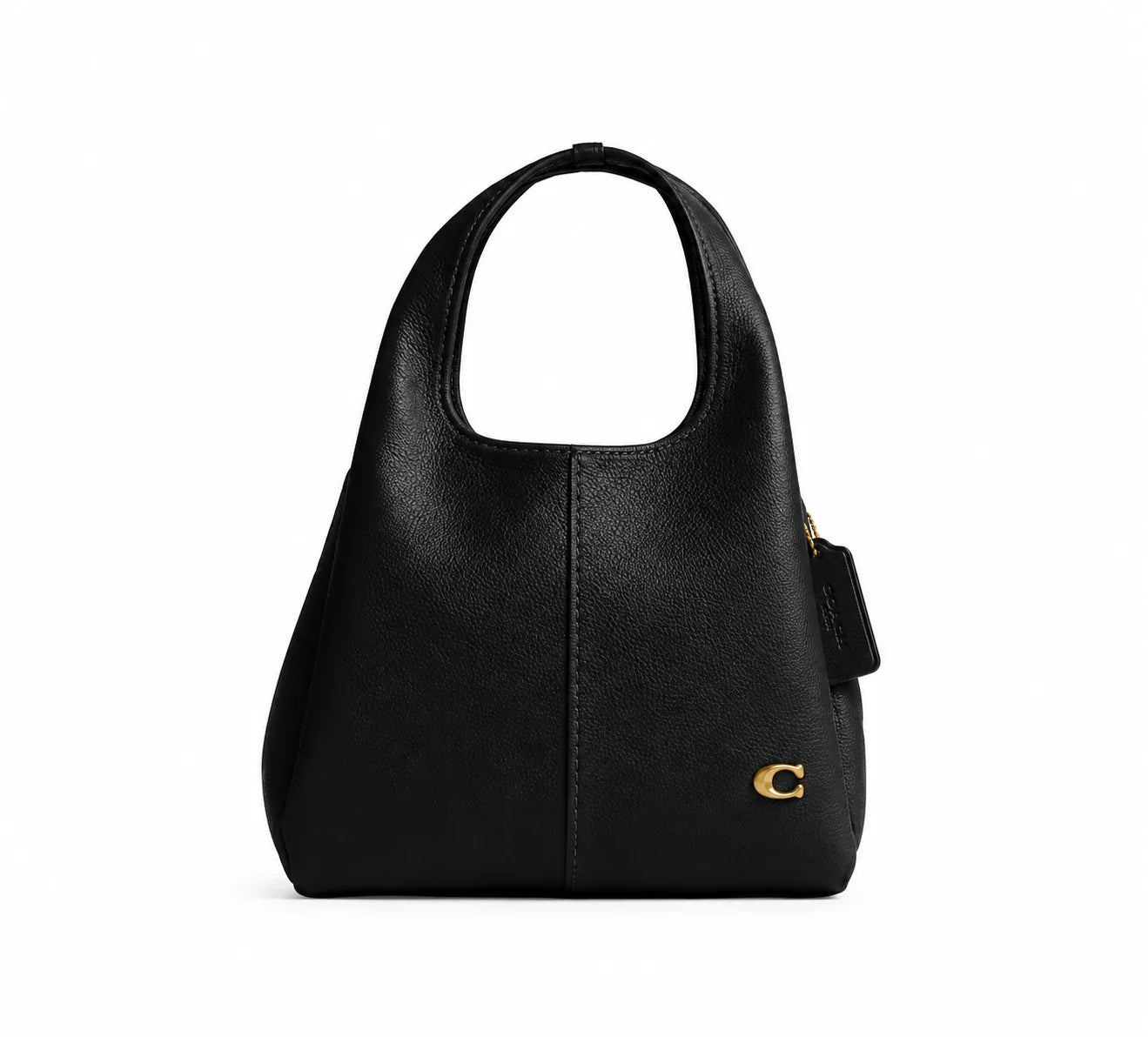 Die Lana Schultertasche 23 – Messing/Schwarz